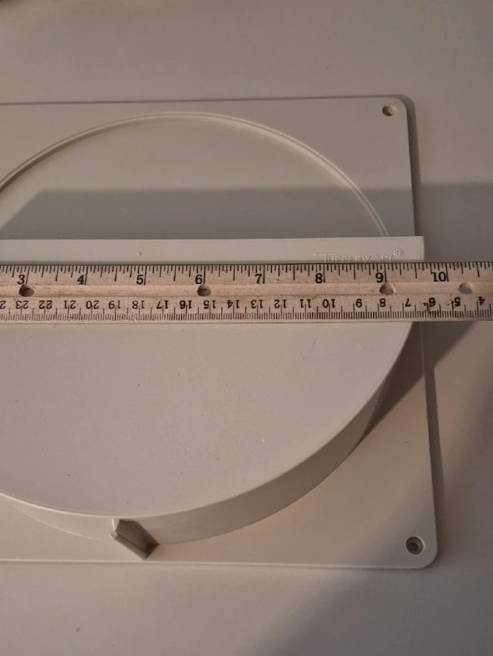 Vintage Tupperware Seal/Lid Cabinet Door Holder Organizer With Mounting Screws
